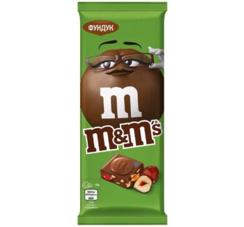 шоколад плиточный m&m 122 г