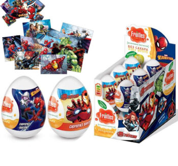 Пастилки фруктовые КОНФИТРЕЙД Marvel Fruitles с подарком б/сахара
