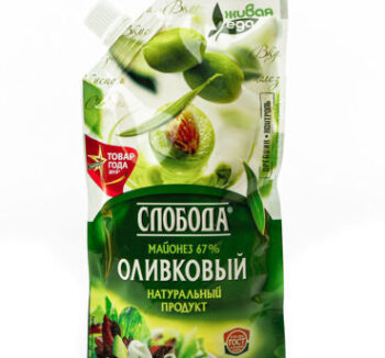 Майонез Слобода Оливковый 67% 200гр