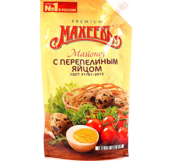Майонез Махеевъ  с перепелинным яйцом (400мл)