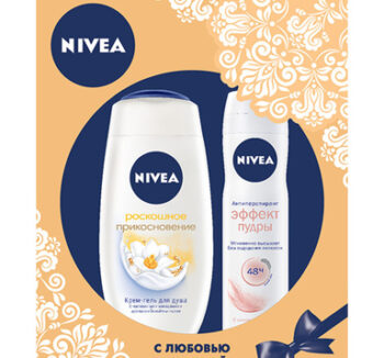 Набор Nivea Woman антиперспирант+гель для душа