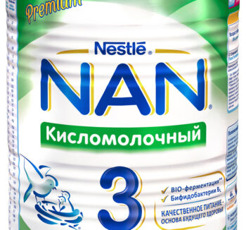 Смесь молочная NAN Кисломолочный 3 (400гр)