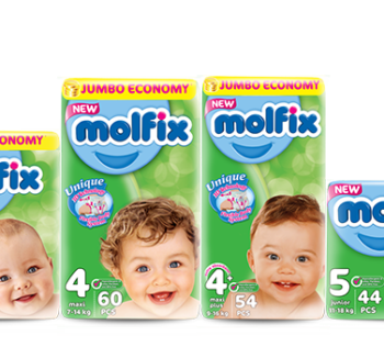 Подгузники MOLFIX jumbo economy в ассортименты