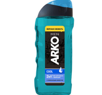 Гель для душа 2 в 1 Arko Men Cool «Освежающий»