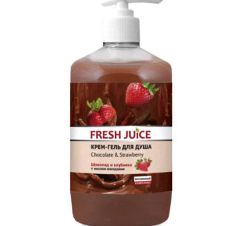 Крем-гель для душа Fresh Juice Chocolate&Strawberry