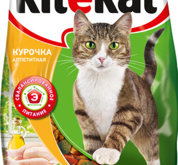 Корм сухой для кошек "Kitekat", курочка аппетитная, 1,9 кг