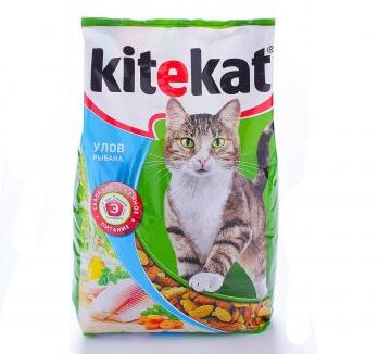 Корм Сухой Для Кошек "Kitekat" Улов рыбака 1,9кг