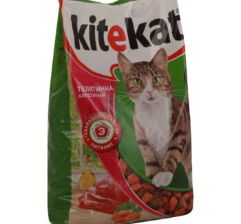 Корм Сухой Для Кошек "Kitekat" Телятинка аппетит, 1,9 кг