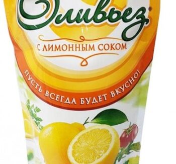 майонез оливьез с лимонным соком 850мл стекло