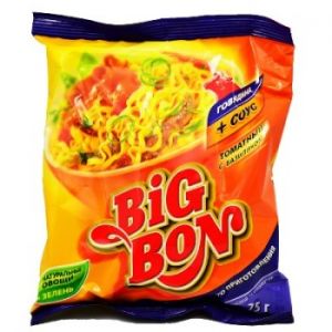 Лапша Big Bon Говядина (75гр)