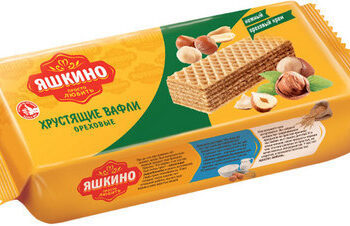 вафли яшкино Ореховый 200гр