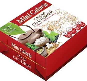 Сахар со стевией Mini Calorine 280гр