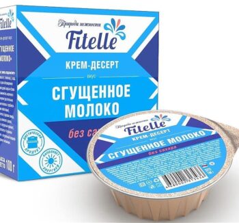 сгущнное молоко Fitelle крем-десерт 100гр