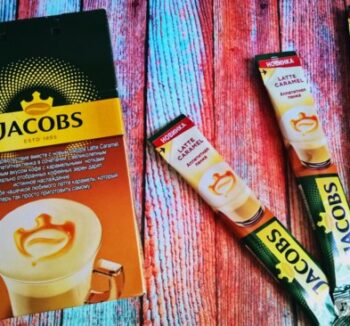 кофе jacobs Latte caramel 17гр