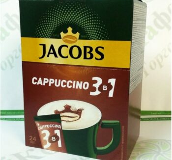 кофе jacobs cappuccino 3в1 17гр