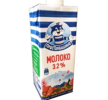 Молоко Простоквашино 3.2% 950мл