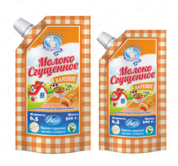 Сгущенное Варёное молоко Agro Bravo 500gr New