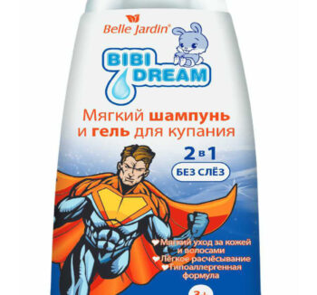 Belle Jardin / Mягкий шампунь и гель для купания 2 в 1, 300 мл