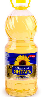 масло подсолнечное Донской Янтарь 3л