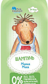 шампунь детский Pink Elephant Мишка Миха 500мл