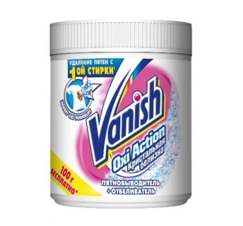 пятновыводитель Vanish Oxi Action Кристальная белизна 500гр