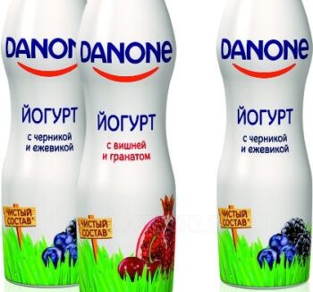 Питьевой Йогурт Danone в ассорт 270 гр