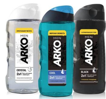 Гель для душа ARKO men в ассорт 260мл