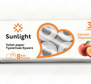 Туалетная бумага Sunlight 3сл 8шт