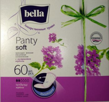 Прокладки ежедневные Bella Panty Soft Herbs verbena 60 шт с экстрактом вербены BE-021-RN60-063