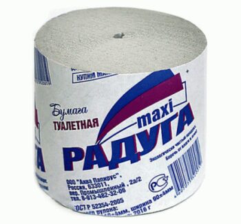 Туалетная бумага Радуга блок