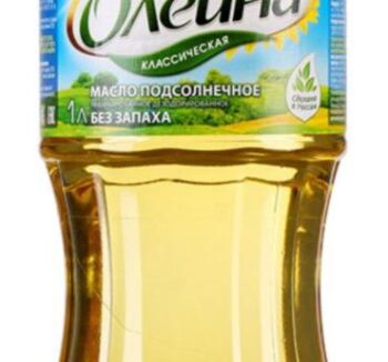 подсолнечное масло Олейна 1л