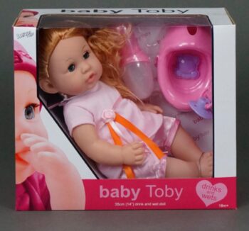 Кукла-пупс “Baby Toby” с горшком и аксессуарами