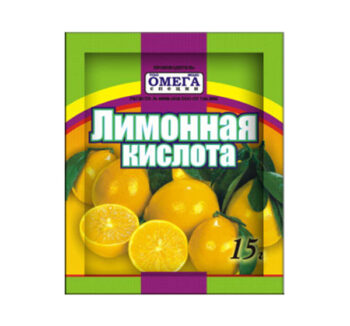 Приправа Omega Лимонная кистота 15гр