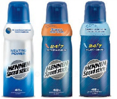 Дезодорант спрей Mennen speed stick Neutro power 150мл