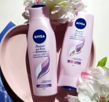 Бальзам Nivea Спротеинами молока и шёлка 200мл