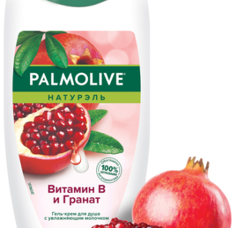 Гель для душа Palmolive Втамин В и Гранат 250мл