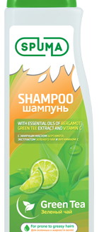 Шампунь Spuma 500 ml | Зеленый чай