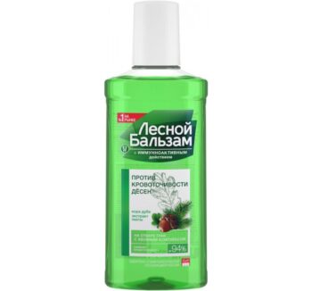 Лесной Бальзам Ополаскиватель Д/Полости Рта (Ромашка+Берёза+Отвар Трав 400мл)