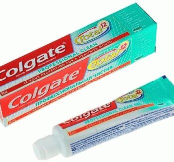 Colgate зубная паста "Total 12. Профессиональная чистка"75мл
