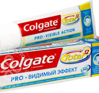 Зубная паста Colgate Total 12 Pro Видимый Эффект 75м