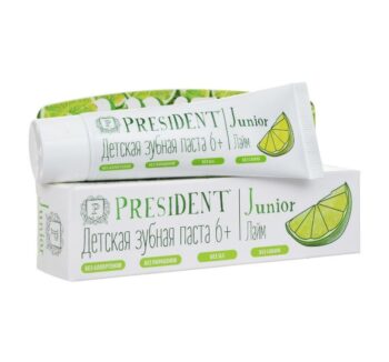 PresiDent Junior зубная паста лайм с 6 лет, 50 мл