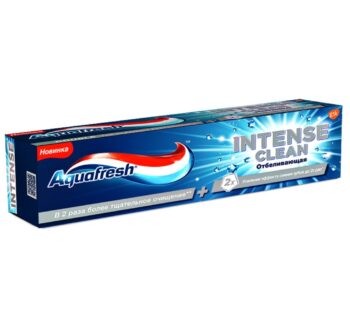 Зубная паста AQUAFRESH Intense Clean отбеливающая, 75 мл