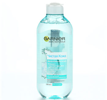 Мицеллярная вода Garnier чистая кожа 400мл