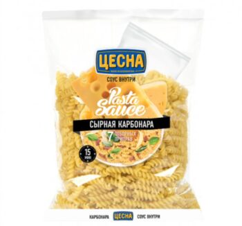 Макаронные изделия Цесна Сырная Карбонара 350гр