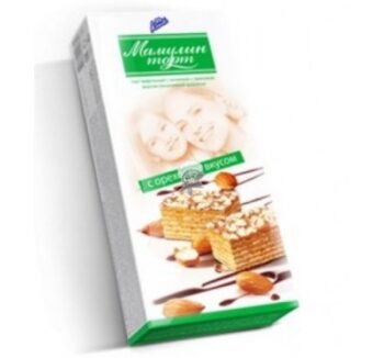 Шоколадный торт Мамулин торт С ореховым вкусом 220гр