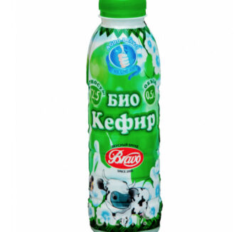 Кефир Agro Bravo Бутылочный Био 2.5% 900гр