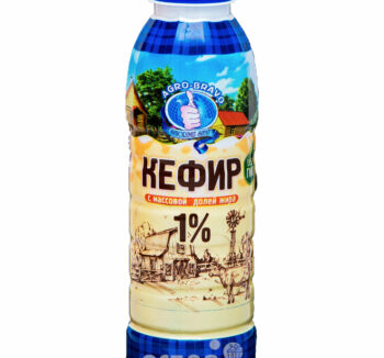Кефир Agra Bravo 1% 500гр