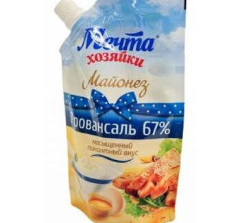 Майонез Мечта Хозяйки Провансаль 67% 386мл