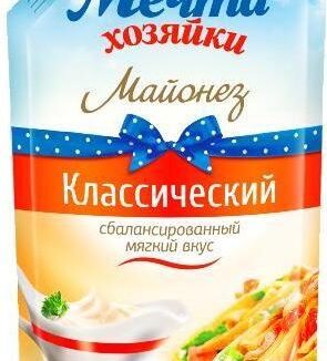 Майонез Мечта хозяйки Классический 400гр