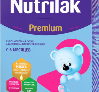 Молочная Смесь Nutrilak Premium 2 (350гр)